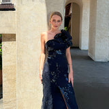 JESSIE ONE SHOULDER GOWN B53D29L