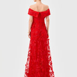 EDIE OFF SHOULDER GOWN B82D71L