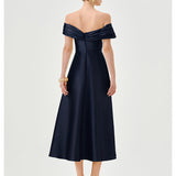 WYNTER OFF SHOULDER MIDI BL82D30S
