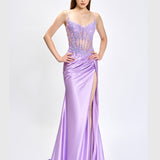 SERRA LACE CORSET GOWN B82D70L
