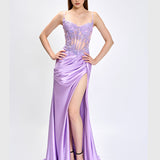 SERRA LACE CORSET GOWN B82D70L