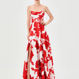 VIRGINIA CORSET STRAPLESS GOWN B82D66L
