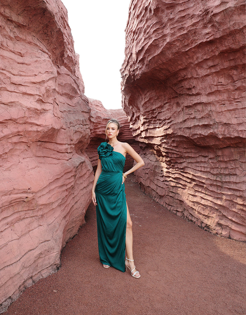 VACATION ASYMMETRIC GOWN B65D26L