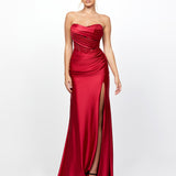 AURDREY STRAPLESS CORSET GOWN B78D46L
