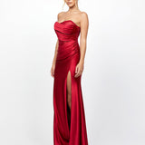 AURDREY STRAPLESS CORSET GOWN B78D46L