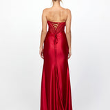 AURDREY STRAPLESS CORSET GOWN B78D46L
