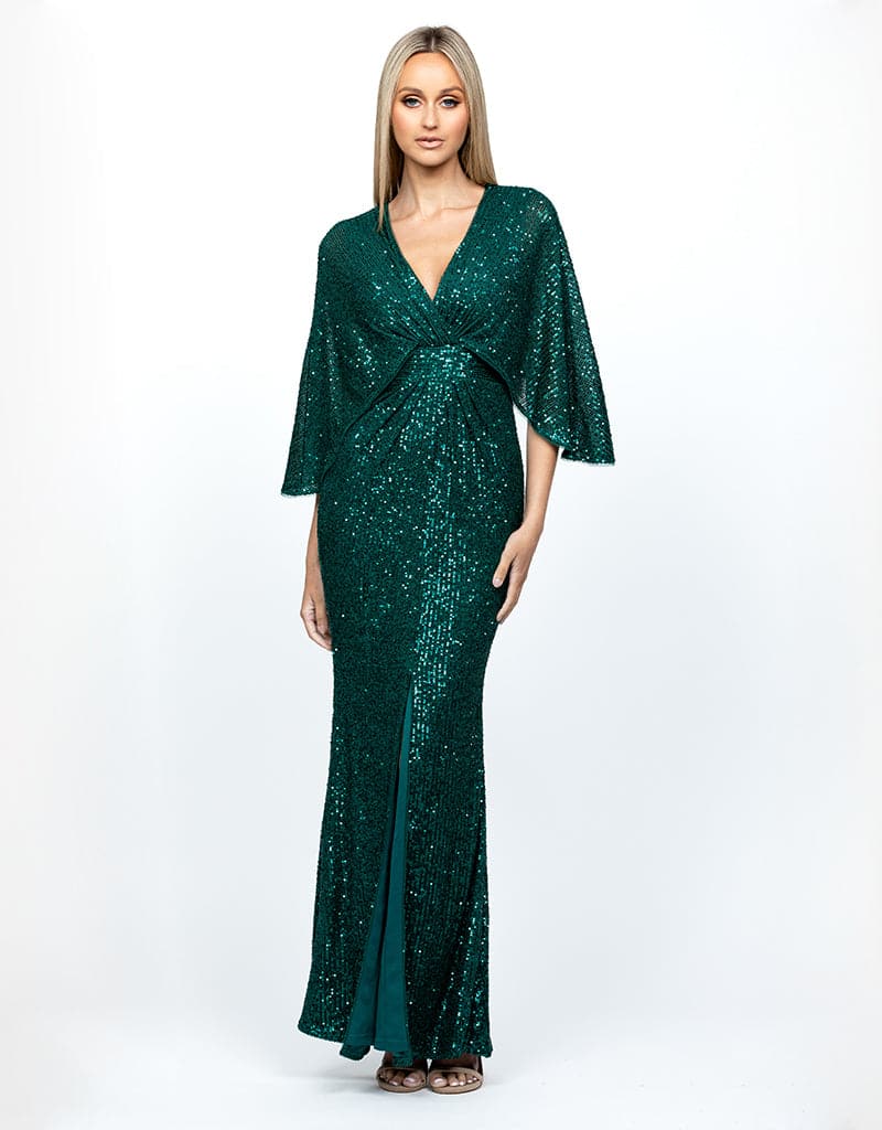 OPRAH CAPE GOWN B77D28L