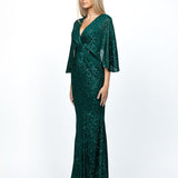 OPRAH CAPE GOWN B77D28L