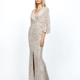 OPRAH CAPE GOWN B77D28L