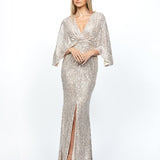 OPRAH CAPE GOWN B77D28L