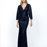 OPRAH CAPE GOWN B77D28L