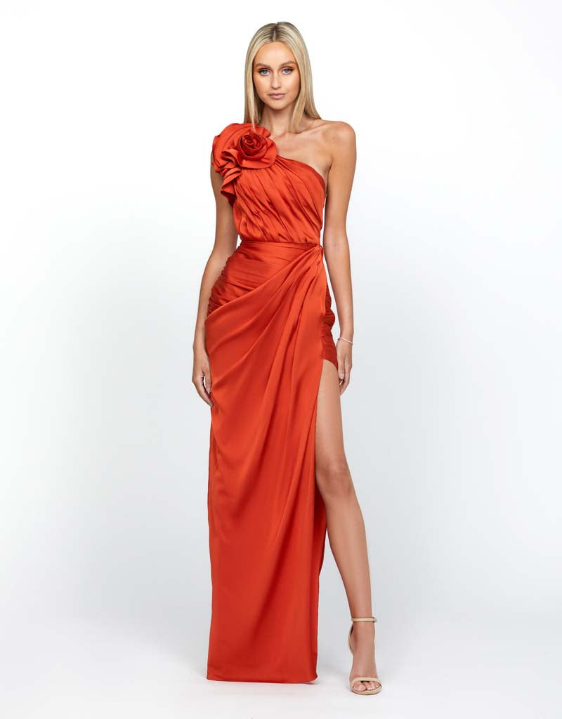 VACATION ASYMMETRIC GOWN B65D26L