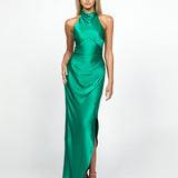 AALIYAH HIGH NECK COWL GOWN B69D17L