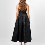 ALANNA JACQUARD A LINE MIDI B75D04S
