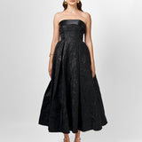 ALANNA JACQUARD A LINE MIDI B75D04S