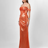 BRIDIE CORSET DRAPE GOWN B75D21L