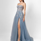 EMMY STRAPLESS BALL GOWN B75D80L