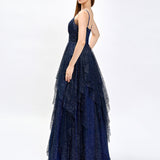 BRYLEE GLITTER BALL GOWN B75D87L