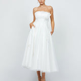 ALAYAH STRAPLESS MIDI B75D92L