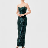 EDITH SCOOP STRAPLESS MIDAXI B76D14L