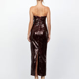 EDITH SCOOP STRAPLESS MIDAXI B76D14L