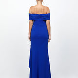 BLAKELY OFF SHOULDER GOWN B76D18L