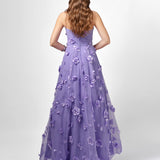 ILA STRAPLESS HI LO GOWN B76D34HL