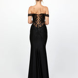 MARYAM OFF SHOULDER GOWN B78D45L