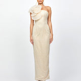 DALYLAH ONE SHOULDER STATEMENT MIDAXI B80D16L