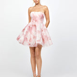 BEYA STRAPLESS A LINE MINI B80D19S