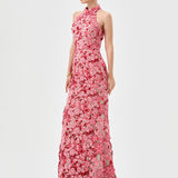 SALOME HIGH NECK GOWN B81D03L
