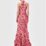 SALOME HIGH NECK GOWN B81D03L