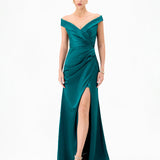 ALIANA OFF SHOULDER GOWN B81D21L