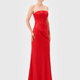 IYLA STRAPLESS CORSET GOWN B81D22L