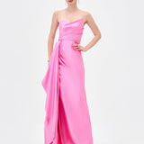 RASA STRAPLESS SASH GOWN B83D0236TAF