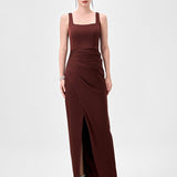 DIRA SQUARE NECK GOWN B84D0307