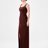 DIRA SQUARE NECK GOWN B84D0307