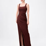 DIRA SQUARE NECK GOWN B84D0307