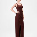 DIRA SQUARE NECK GOWN B84D0307