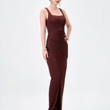 DIRA SQUARE NECK GOWN B84D0307