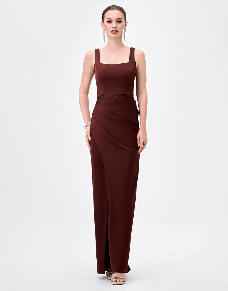 DIRA SQUARE NECK GOWN B84D0307