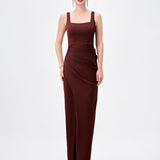 DIRA SQUARE NECK GOWN B84D0307