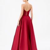 DEEBA STRAPLESS BALL GOWN B84D0424