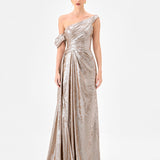 GINNIE DRAPED SASH GOWN B85D0511