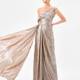 GINNIE DRAPED SASH GOWN B85D0511