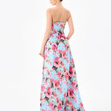 ZIA DRAMATIC SASH GOWN B86D0731