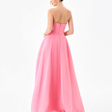 JEILA STRAPLESS HI LO GOWN B86D0743