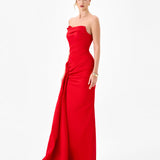 KERRY PLEATED SASH GOWN B86D0756
