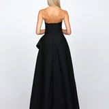 ZUZANNA STRAPLESS BOW MAXI BL71D04L