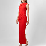 LIVIA HIGH NECK MIDAXI BL75D21L